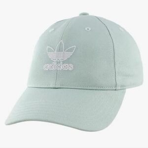 Adidas Originals Trefoil Cotton Dad Hat Light Mint Green NWOT